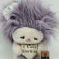 Vintage Plush FROU FROU Stuffed Doll w/I LOVE COOKIES heart 7" 1982