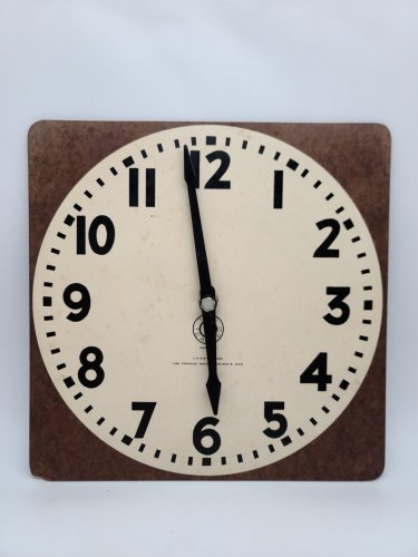 Vintage Classroom Clock for Teaching Time *AS-PICTURED*