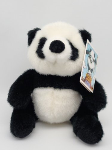 Lands End Gund Bear Long Wei Down Explorer Panda Backpack Limited Edition 2001