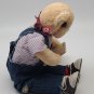 OUR SECRET THREAD BEAR FIRST EDITION PLUSH BEARS 'WILL WORK FOR FOOD' CLEAN