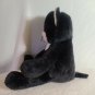 Leader Light Cat Kitten Plush Animal 14" Vibrating Massaging Black White Soother