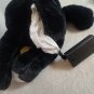 Leader Light Cat Kitten Plush Animal 14" Vibrating Massaging Black White Soother