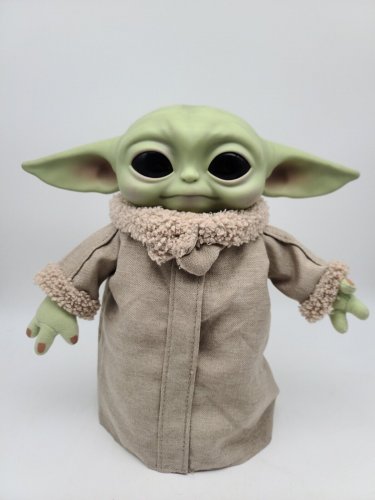 The Child Real Moves Baby Yoda Mattel Star Wars Mandalorian , Sound 11" *WORKS*
