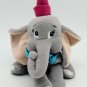 Disney Dumbo Elephant Plush Stuffed Animal  Vintage 8" Bean Bag
