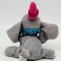 Disney Dumbo Elephant Plush Stuffed Animal  Vintage 8" Bean Bag
