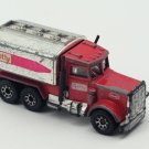 1981 Matchbox Peterbilt Getty 1-80 Red/Silver Diecast Truck Macau