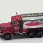 1981 Matchbox Peterbilt Getty 1-80 Red/Silver Diecast Truck Macau