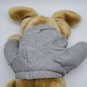Prima Creations 2008 Plush Stuffed Brown Bear Gray I Love You Hoodie Valentines