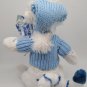 Snowflake Sweater White Tigger Disney Store Plush Stuffed Animal 14&acirc;�� With Tag