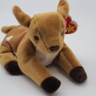 Whisper the Deer Fawn TY Beanie Babies 5th Gen.Swing Tag BD 1997 Retired 1999