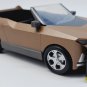 Roblox Toy Car Brown Copper color Convertible Vehicle w/ 3 Figures