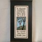 Handmade Ceramic Wall-Mount 3-Key Holder - Inspirational by Artist Macone Clay