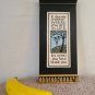 Handmade Ceramic Wall-Mount 3-Key Holder - Inspirational by Artist Macone Clay
