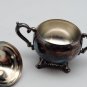 Vintage Silver Wm Rogers Cream and Sugar Set