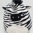Kellytoy Squishmallow 8 Inch Freddie The Zebra Super Soft Plush *CLEAN*