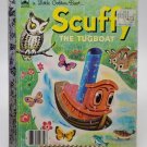 Vintage 1974 LARGE Scuffythe Tugboat A GoldenBook VERY NICE!