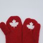 NWT Team Canada Vancouver 2010 Winter Olympics Red Mittens Gloves Adult Size M/L