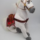 Disney Store Maximus White Horse Plush Rapunzel Tangled Medium 14" Retired Toy