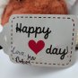 Kellytoy Fox Plush Holding Heart 14" Valentine's *CLEAN*