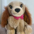 Vintage Walt Disney Lady And The Tramp 8" Lady Plush * GOOD CONDITION*