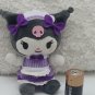 RARE Kuromi Maid Outfit Purple Plushie *AS-PICTURED*