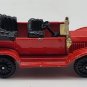 Tomica #F11 1920's Ford Model T Touring Car 4-Door Red w/Red Fenders 1:60