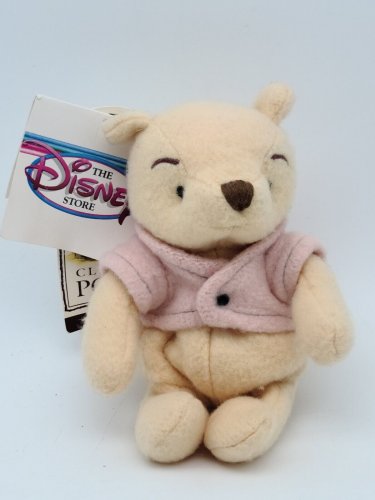 Disney Classic Pooh in Pink Sweater beanbag plush(310-3772)