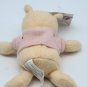 Disney Classic Pooh in Pink Sweater beanbag plush(310-3772)