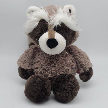 RARE NICI Wild Friends Plush Kids Soft Stuffed Toy Animal Raccoon