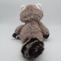 RARE NICI Wild Friends Plush Kids Soft Stuffed Toy Animal Raccoon