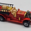 Vintage Hot Wheels Old Number 5 Fire Engine Truck 1980 Hong Kong