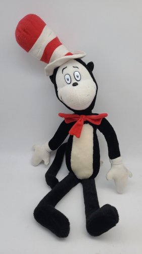 The Cat In the Hat Plush Official Movie Merchandise Stuffed Figure Toy 12"