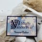 Vintage NABCO  Muffy  Vanderbear Snowflake 1993 Limited Edition