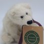Boyds Bears & Friends The Artisan Series Plush Jointed White Polar Bear W/ Tag