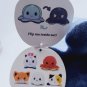 TeeTurtle&acirc;�&cent; Reversible Plushies Day &  Night Octopus - Blue & Light Blue