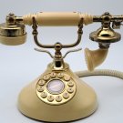 Vintage Western Electric Phone French Style Cream Push Button *UNTESTED*