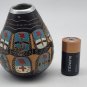 Argentina Themed 5"  Pottery Vase RARE