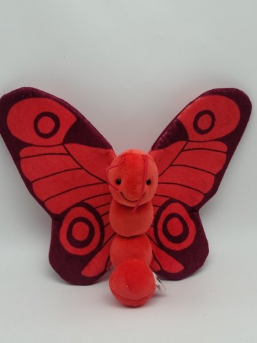 RARE Jellycat Breezy Butterfly Iris Red Blue 14&acirc;�� Retired CLEAN