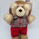 Vintage 1986, Furskins, Bears "Boone" Wendy’s Toy Stuffed Plush Teddy Bear 8"