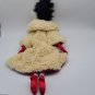 DISNEY STORE Authentic EVIL Cruella De VIL 101 DALMATIANS Villain Plush Doll 22"