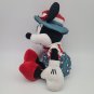 Disney Store Americana Minnie Mouse 11" Plush Stuffed Animal Patriotic CLEAN