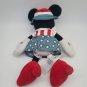 Disney Store Americana Minnie Mouse 11" Plush Stuffed Animal Patriotic CLEAN