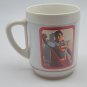Vintage 1978 DC Comics In. Superman The Movie Plastic Mug Cup Christoper Reeves