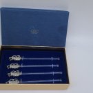 VINTAGE Pewter Golf Swizzle STICKS by Fort NIP