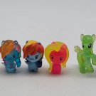 McDonalds My Little Pony Cutie Mark Crew Happy Meal Toys Lot of 4 + Extras