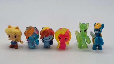 McDonalds My Little Pony Cutie Mark Crew Happy Meal Toys Lot of 4 + Extras