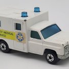 1977 Matchbox Superfast Ambulance No. 41 England Emergency Medial Service