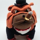 Smoking Cigar Aficionado Plush Bulldog Dog Tux Stuffed Animal Decoration W/ Tag