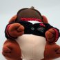 Smoking Cigar Aficionado Plush Bulldog Dog Tux Stuffed Animal Decoration W/ Tag