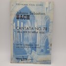 Johann Sebastian Bach Cantata # 161 Vocal Score German & English